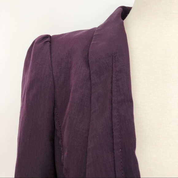 RACHEL ROY Lightweight Puff Sleeves Blazer Jacket - Picture 3 of 4